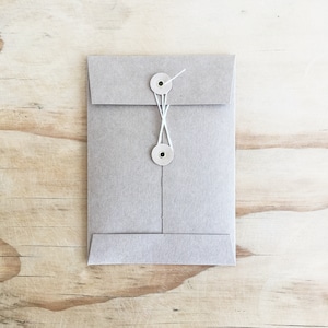 A6 C6 Brown Kraft String Tie Envelope pack | string tie envelope | kraft envelope | Hand made Envelope | string envelope | pack of enevlopes