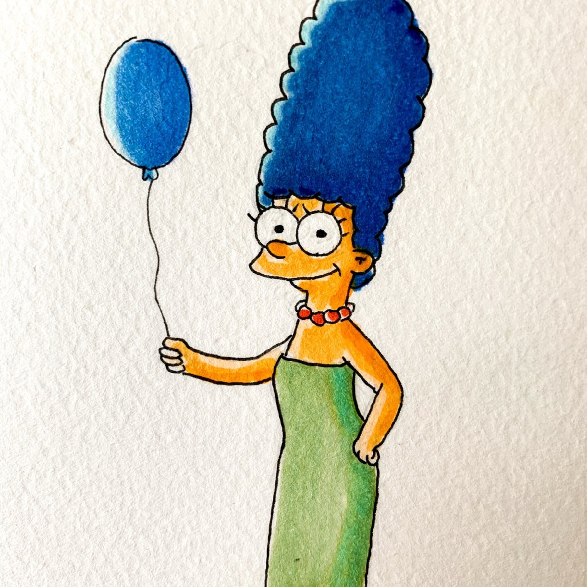 Have A Margeical Birthday Simpsons Birthday Card Simpsons Card 