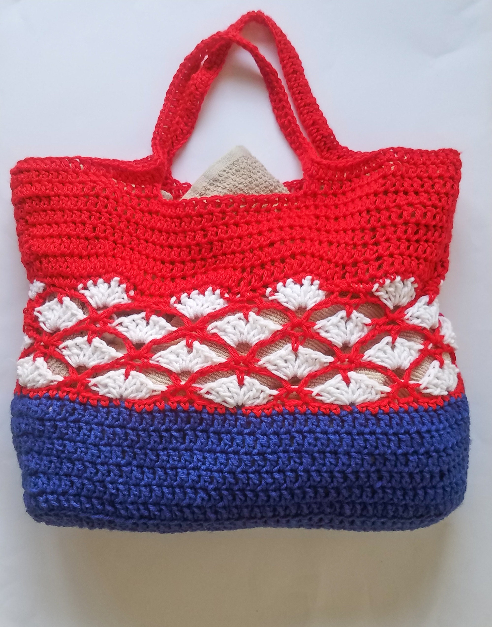 Seashell Beach Bag Crochet Pattern PDF Digital Download - Etsy