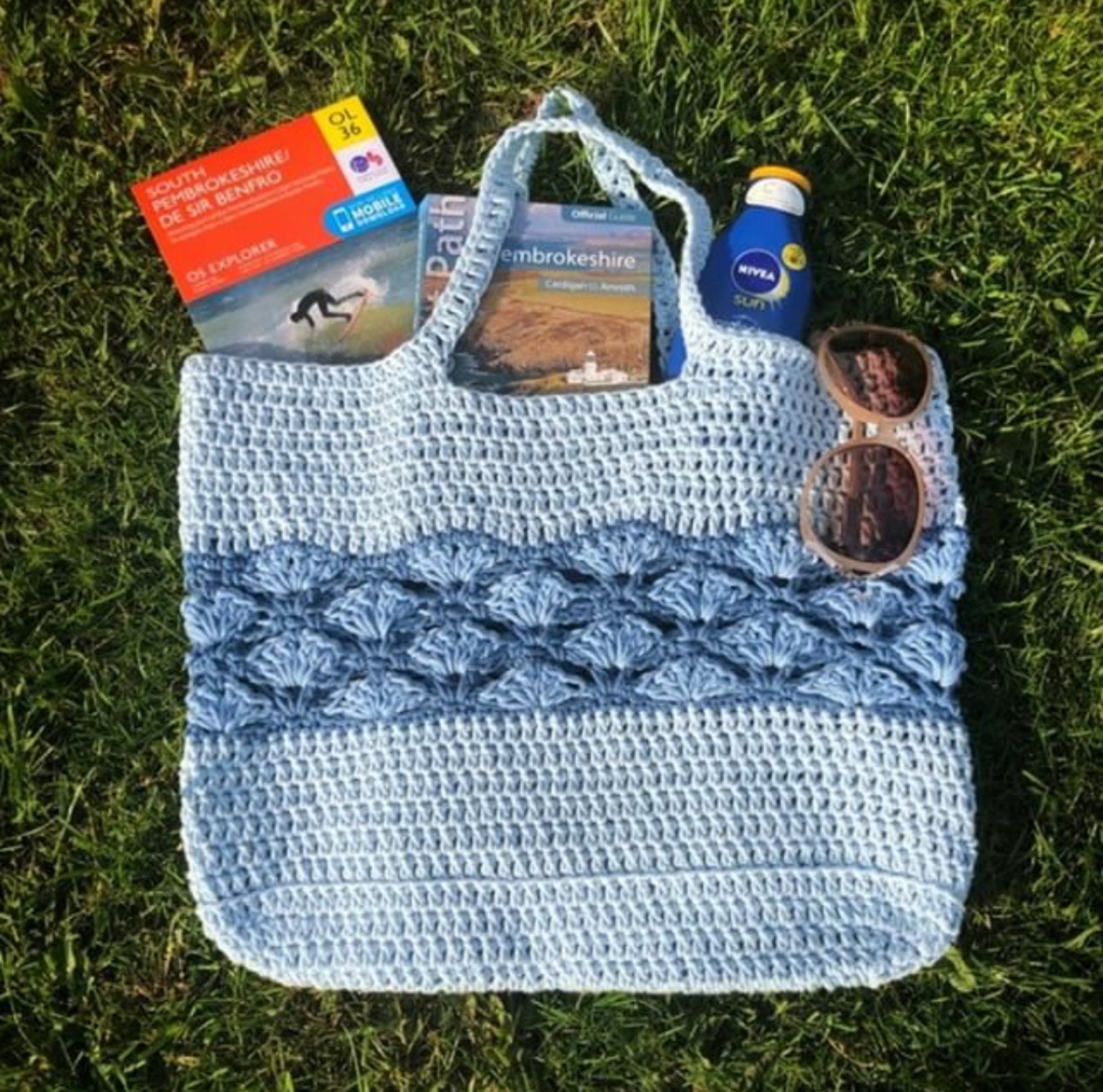 Seashell Beach Bag Crochet Pattern PDF Digital Download - Etsy