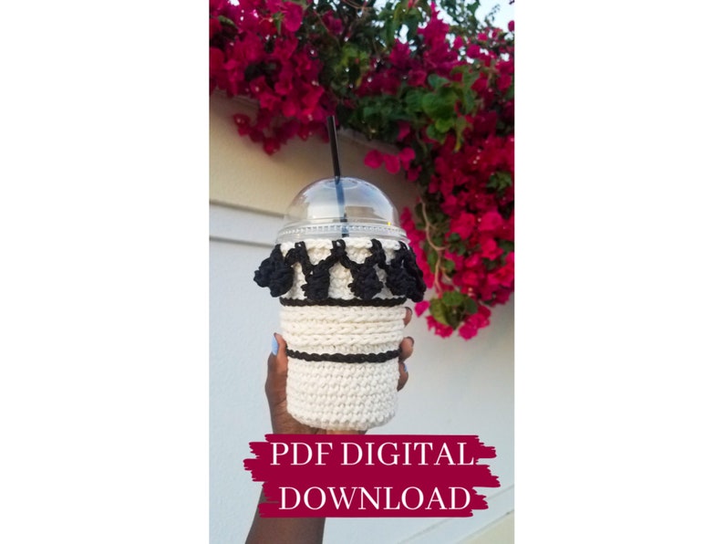 Icy Boho Cozy Crochet PDF Digital Download Pattern image 1