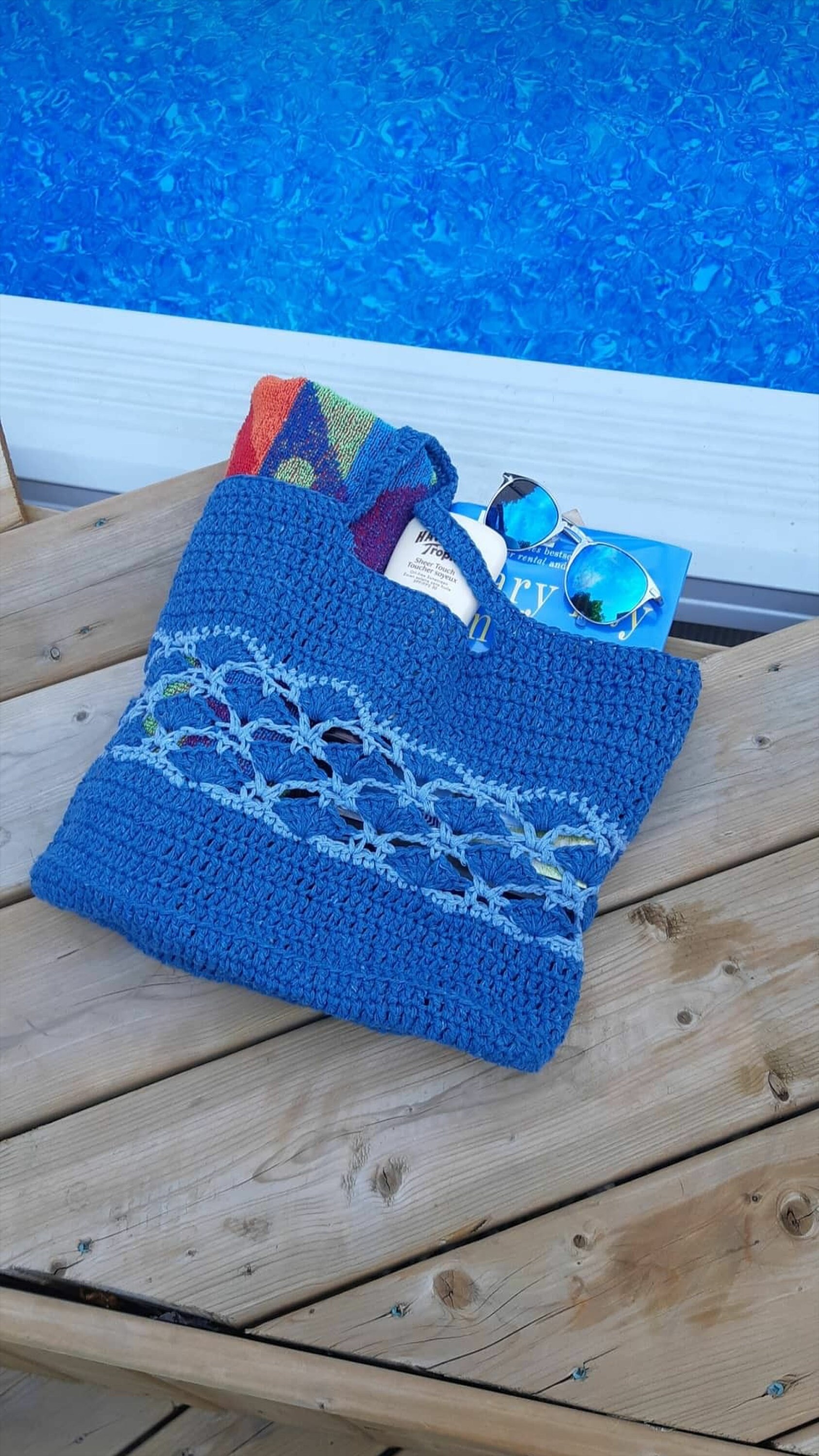 Seashell Beach Bag Crochet Pattern PDF Digital Download - Etsy