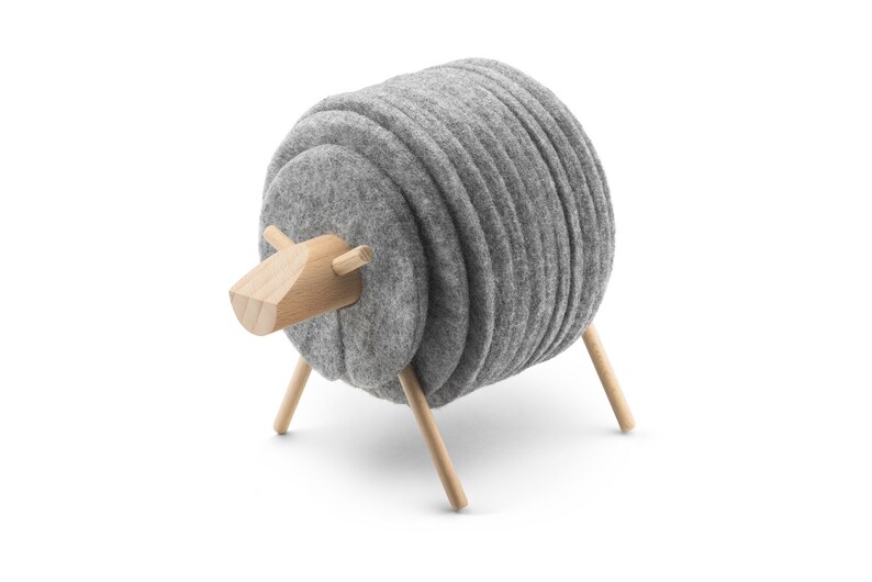 Coasters. Felt Sheepad. zdjęcie 2