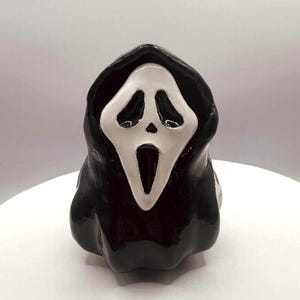 Handmade ghost figurine, adopt a ghost , ghost figurine, ceramic ghost, ghost ornament, ghost decoration, pet ghost, desk buddy, clay ghost