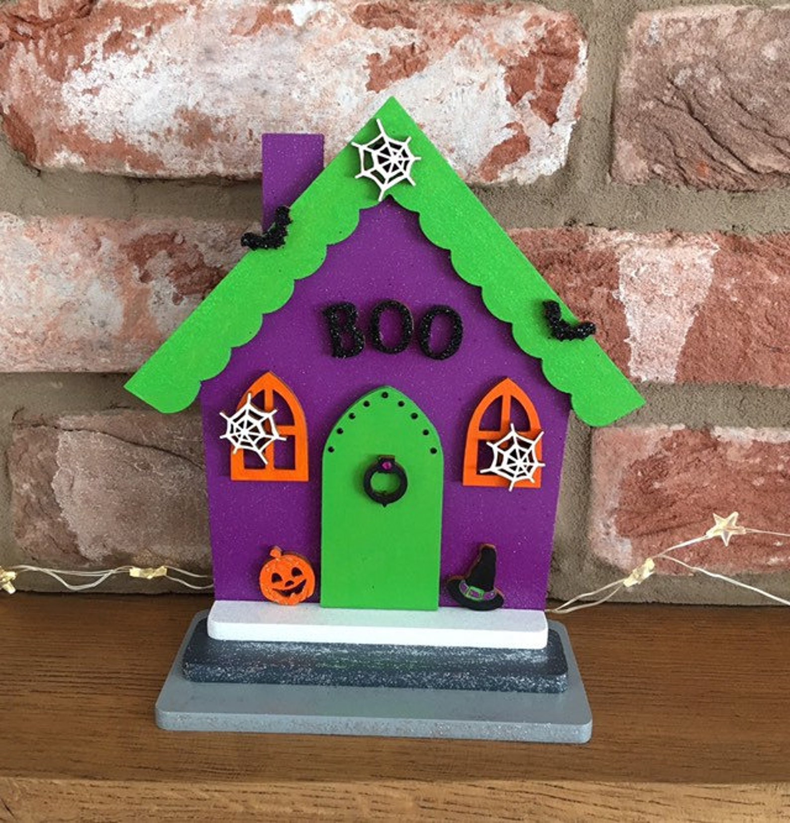 Halloween Decoration Spooky House Halloween Decorations Etsy UK