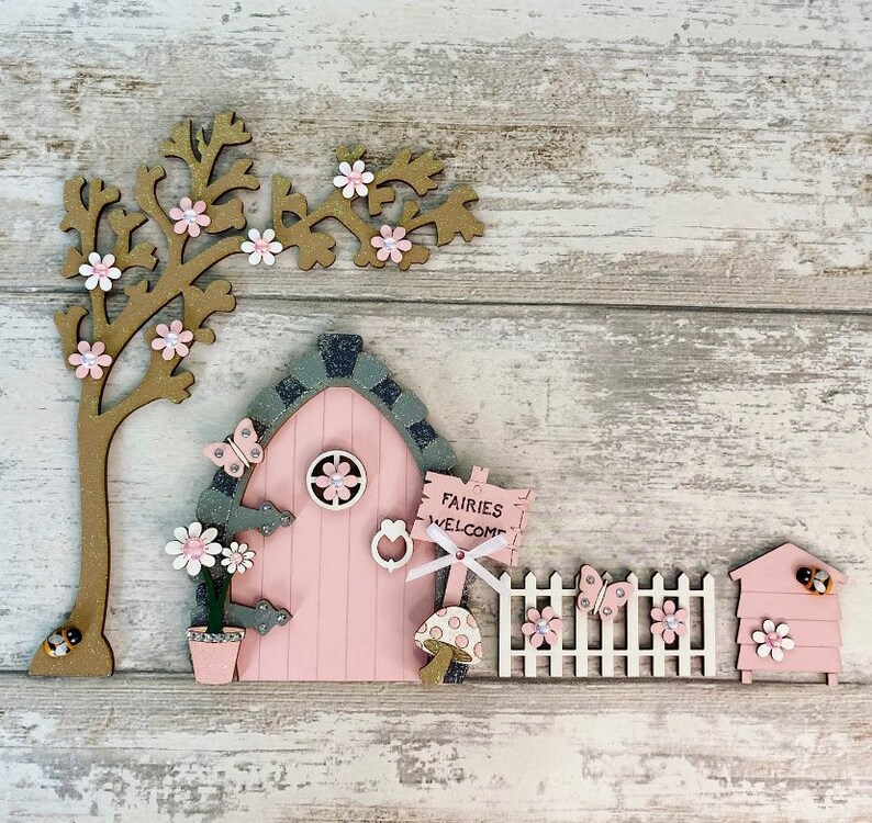 Blush Pink Fairy Door - Etsy