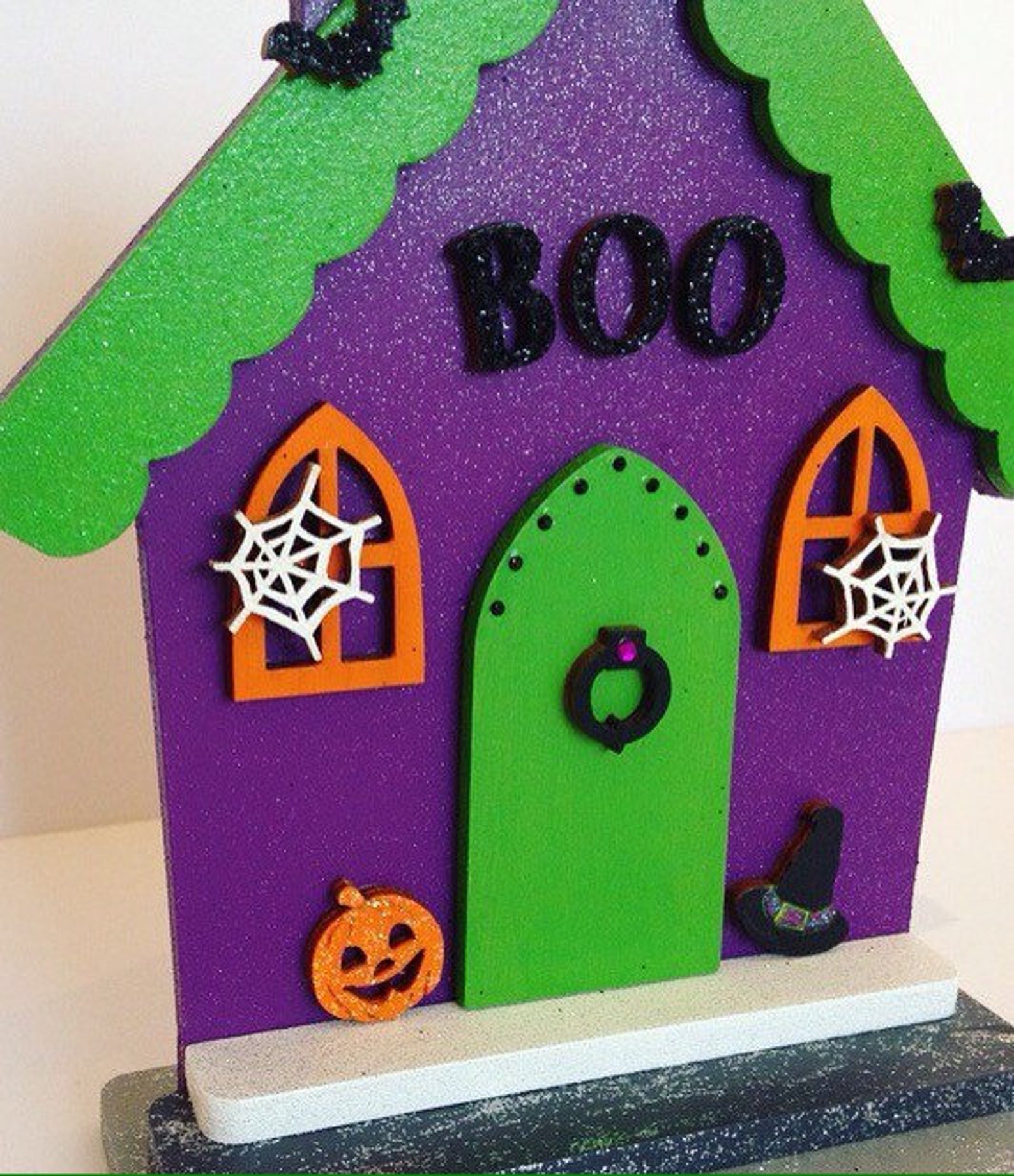 Halloween Decoration Spooky House Halloween Decorations Etsy UK