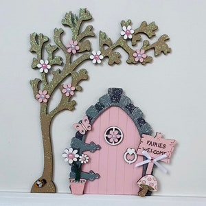 Blush Pink Fairy Door - Etsy