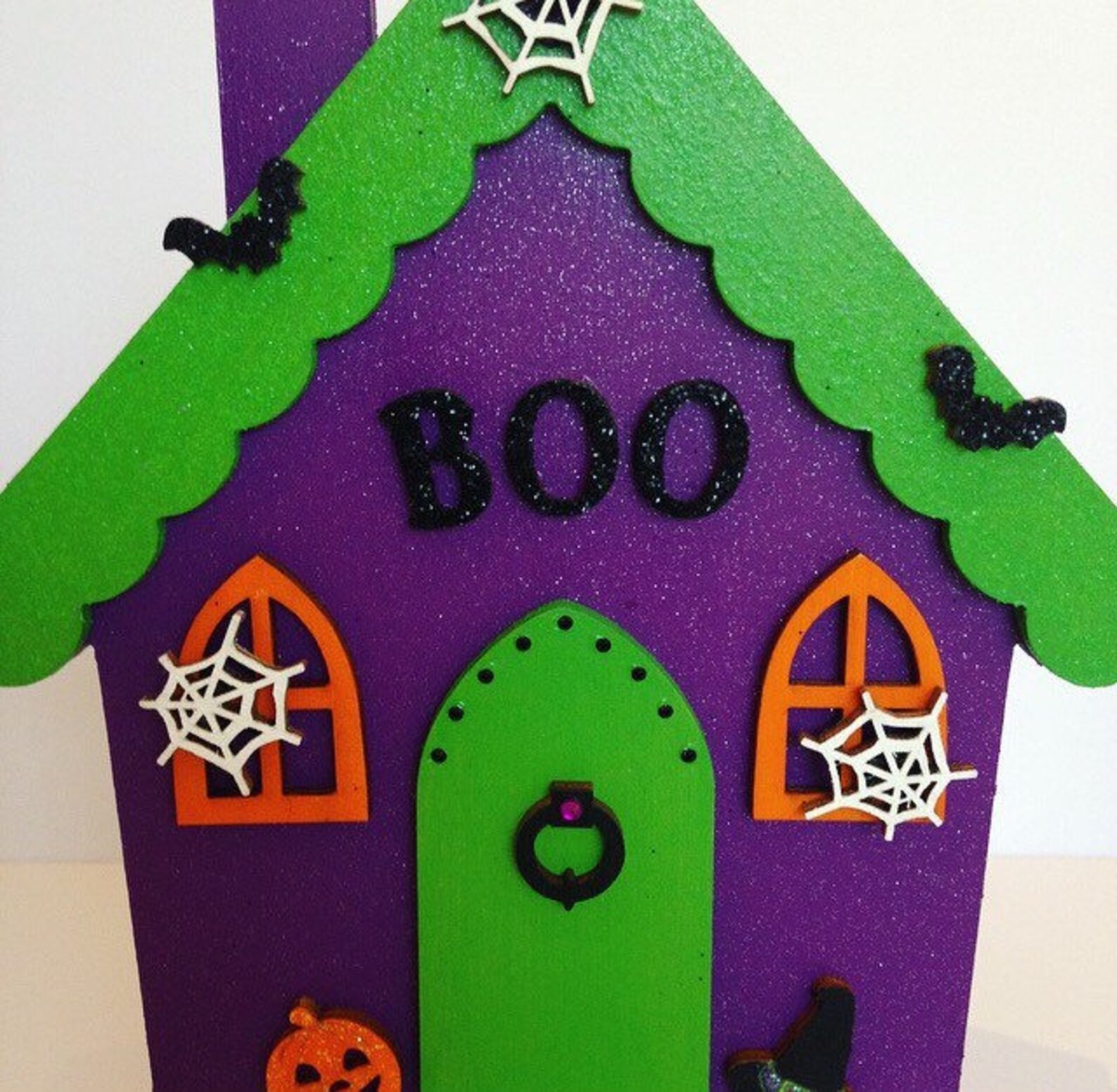 Halloween Decoration Spooky House Halloween Decorations Etsy UK
