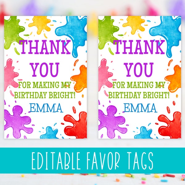 Paint Party Favors - Etsy