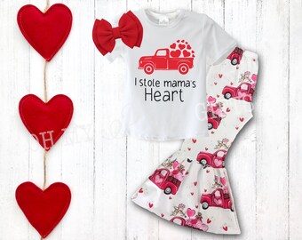 Valentines Day outfit baby girl, Baby Valentine Day, baby girl Valentine Day outfit, baby girl Valentine set, valentine day outfit girl
