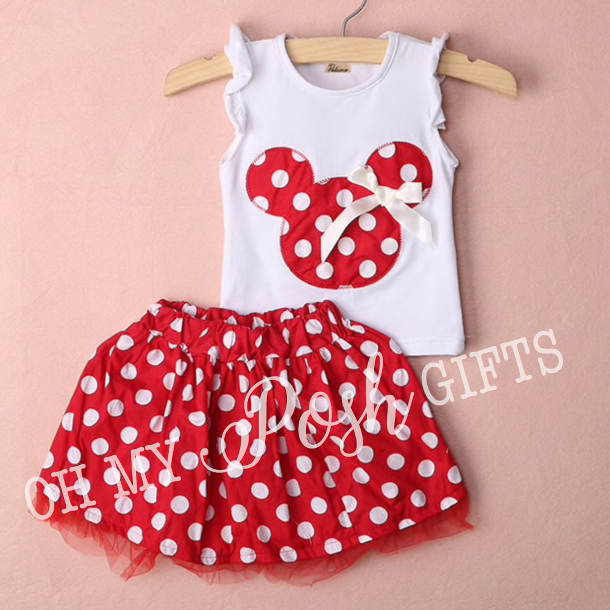 Minnie Mouse Dress Baby Minnie Mouse Birthday Outfit Minnie Etsy