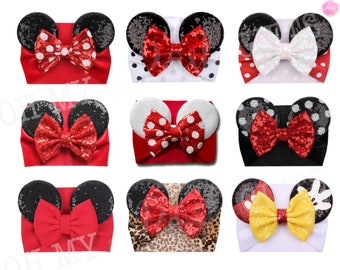 Minnie mouse ears, Disney ears, baby minnie mouse ears, Minnie mouse headband, baby Minnie ears, Minnie mouse ears baby, baby Disney ears