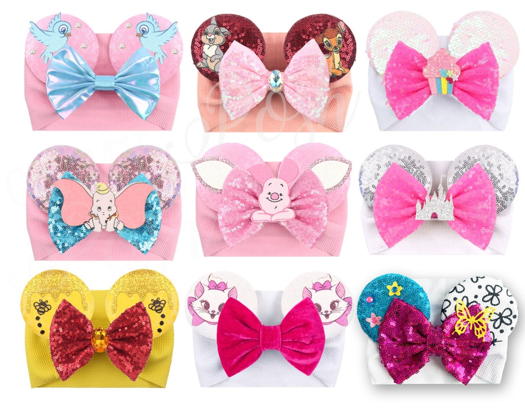 Minnie Mouse Ears Disney Ears Baby Minnie Mouse Ears Minnie Etsy