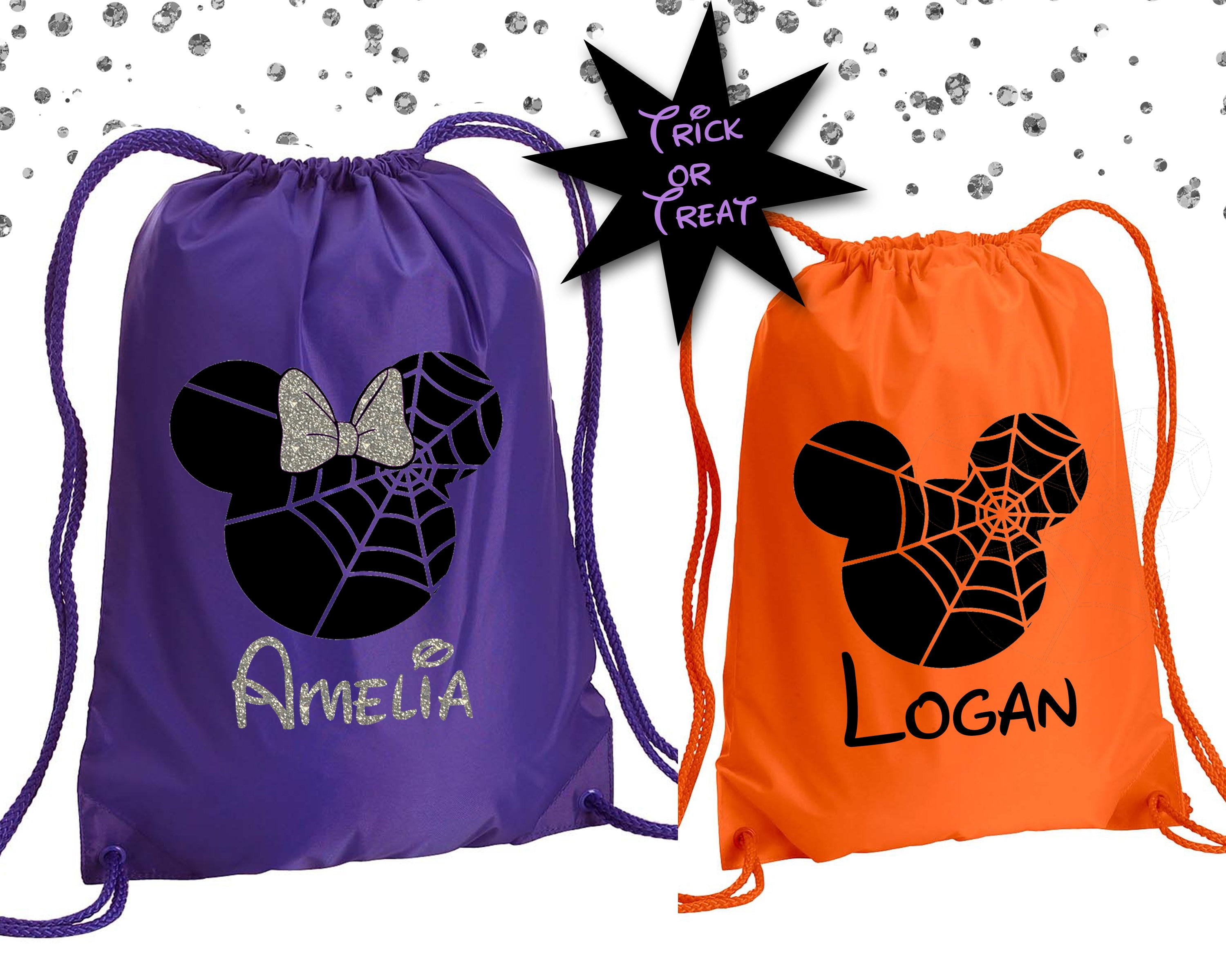 Disney Halloween Bag Disney Trick or Treat BagPersonalized Etsy