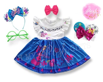 Mirabel dress, Mirabella dress, mirabella outfit, encanto dress, encanto outfit, Mirabelle Dress, princess dress, mirabel birthday