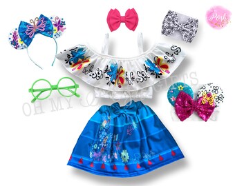 Mirabel dress, Mirabella dress, mirabella outfit, encanto dress, encanto outfit, Mirabelle Dress, princess dress, mirabel birthday