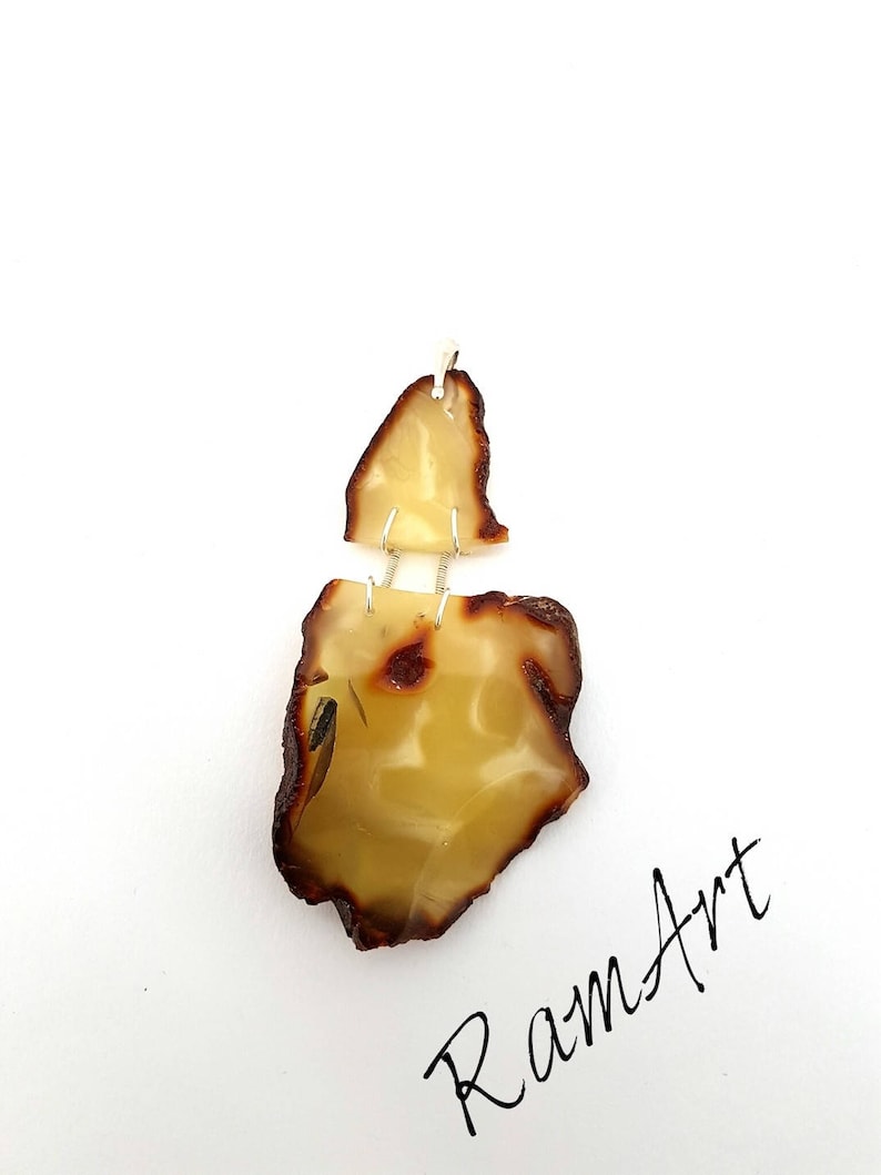Amber pendant Genuine Baltic Amber pendant