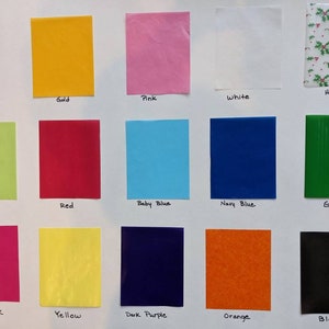 Colorful wax paper  Caramel, Taffy, or Candy wrappers 4&quot;x5&quot;