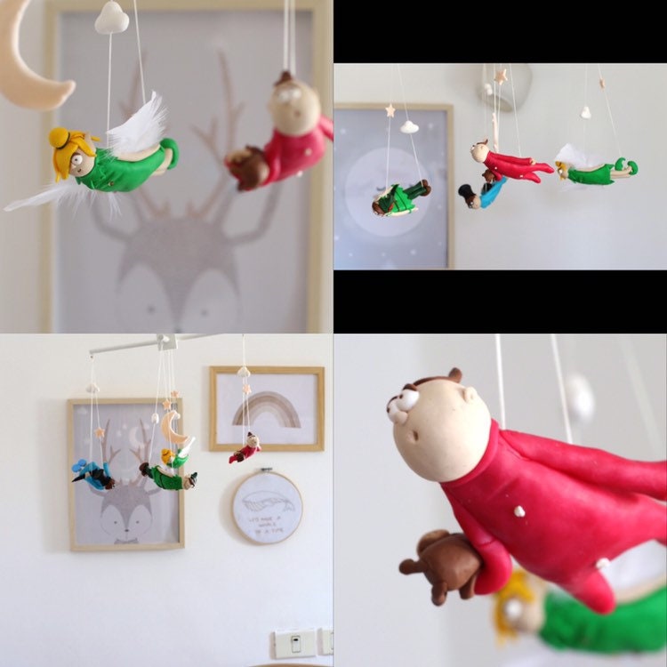 Bebe Mobile Lit Denfant Mobile Mobile Pepiniere Panier De Etsy