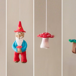 christmas ornaments, christmas tree ornaments,christmas ornaments clay,christmas ornaments handmade, dwarfs ornaments,woodland ornaments