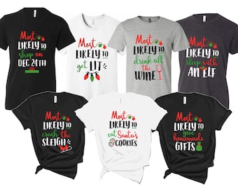 Matching Family Christmas Shirts Funny Christmas Shirts Holiday Tee Funny Group Shirt Family Matching Shirt Matching family pjs