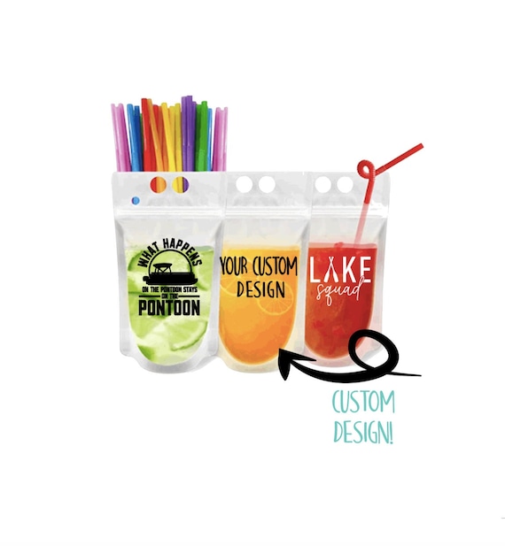 Custom printed drink pouches hotsell