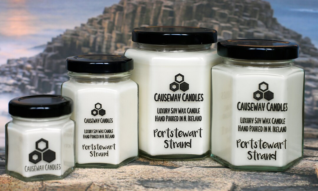Portstewart Strand Causeway Candle Sea Fresh Sage and Sea Salt Etsy