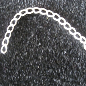 Extensor de 2" - extensão de pulseira/colar de prata esterlina 925 PLAIN ON One END