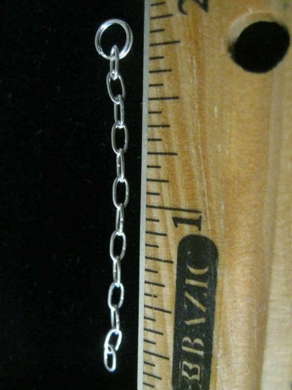 La Voce Italiana Catena Collana Maglia Coda Di Volpe In Argento Versace Chain - Foto 2