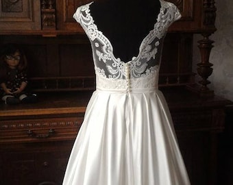 Vintage Satin Dress