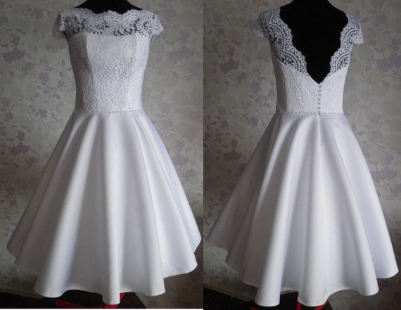 petite tea length wedding dresses