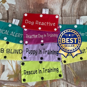 Leash Wrap, Leash Sleeve, Leash Slip, Anxious Dog, Friendly Dog, Deaf and Blind