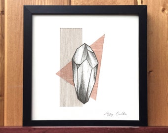 Crystal Archival Giclee Print - Nature Illustration