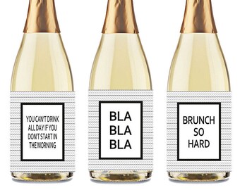 funny wine labels set of 4 4x5 inch party wine labels