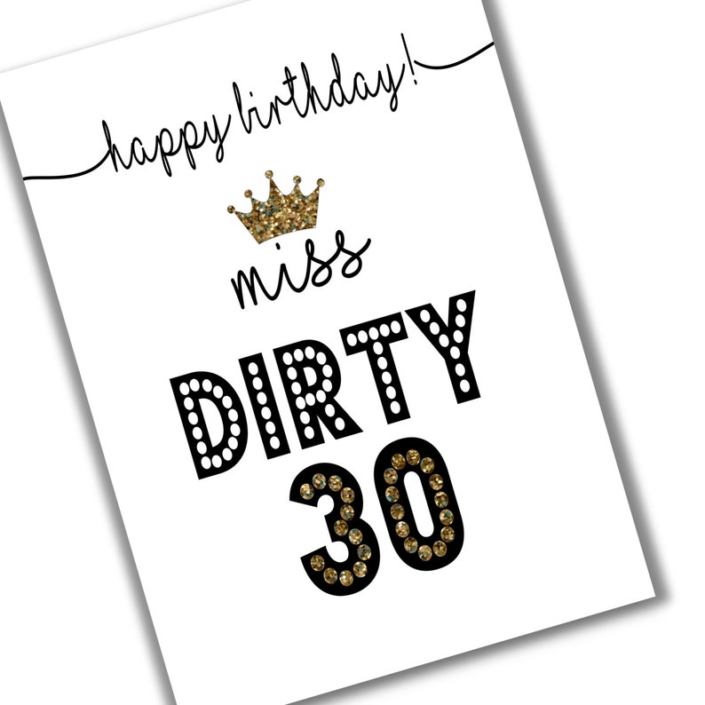 dirty-thirty-birthday-card-instant-download-dirty-30-30th-etsy