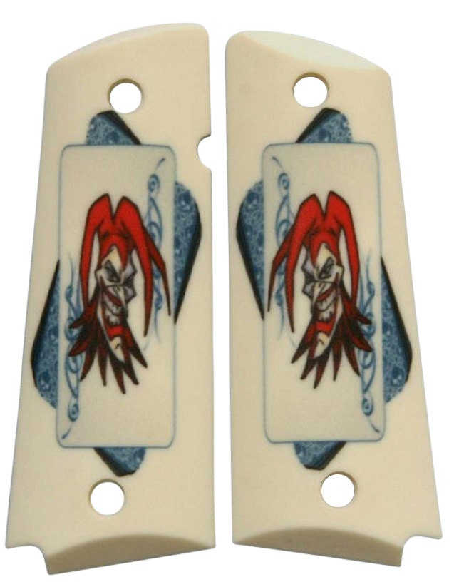 The Joker Custom Full Size 1911 Grips Etsy