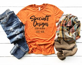 burnt orange fall shirt