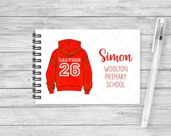 Personalised Leavers Message Book, Class of 2026 Keepsake