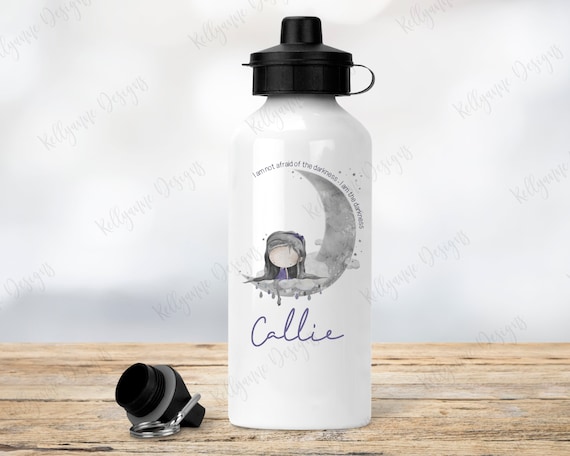 Goth Girl Water Bottle Personalised Bottle Pretty Little 