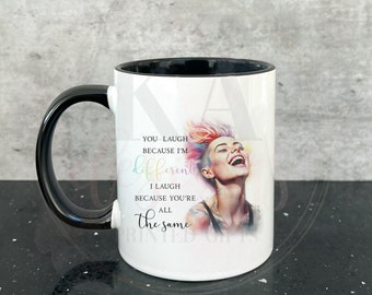 Neurodiversity Mug, ADHD, ASD, Bi Polar, Neuro Spicy, Funny Coffee Cup, Neurodiverse Gifts
