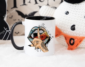 Basic Witch Mug, Halloween Brew, Spooky Coffee Gift