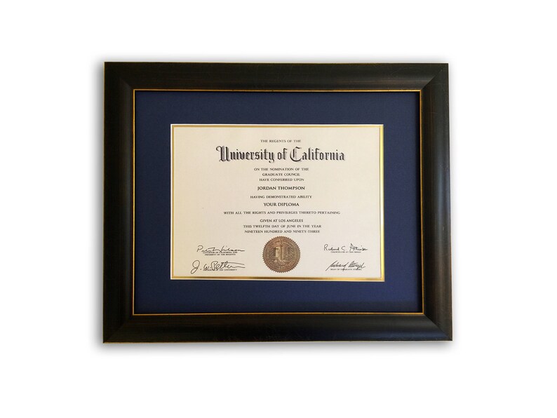 Diploma Frames Frame Certificate Wall Picture Hanging Family Photo