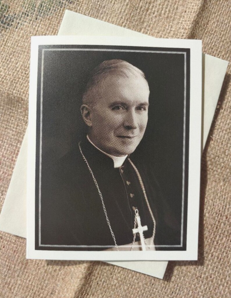 Marcel Lefebvre Card Greeting Card Notecard Etsy