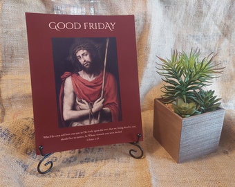 Catholic Holy Week Lent Themes DIGITAL DOWNLOAD 8x10 | Liturgical Living Art PRINTABLES for Home Altar