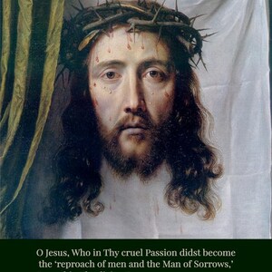 The Holy Face of Jesus Catholic Art PRINTABLE DOWNLOAD