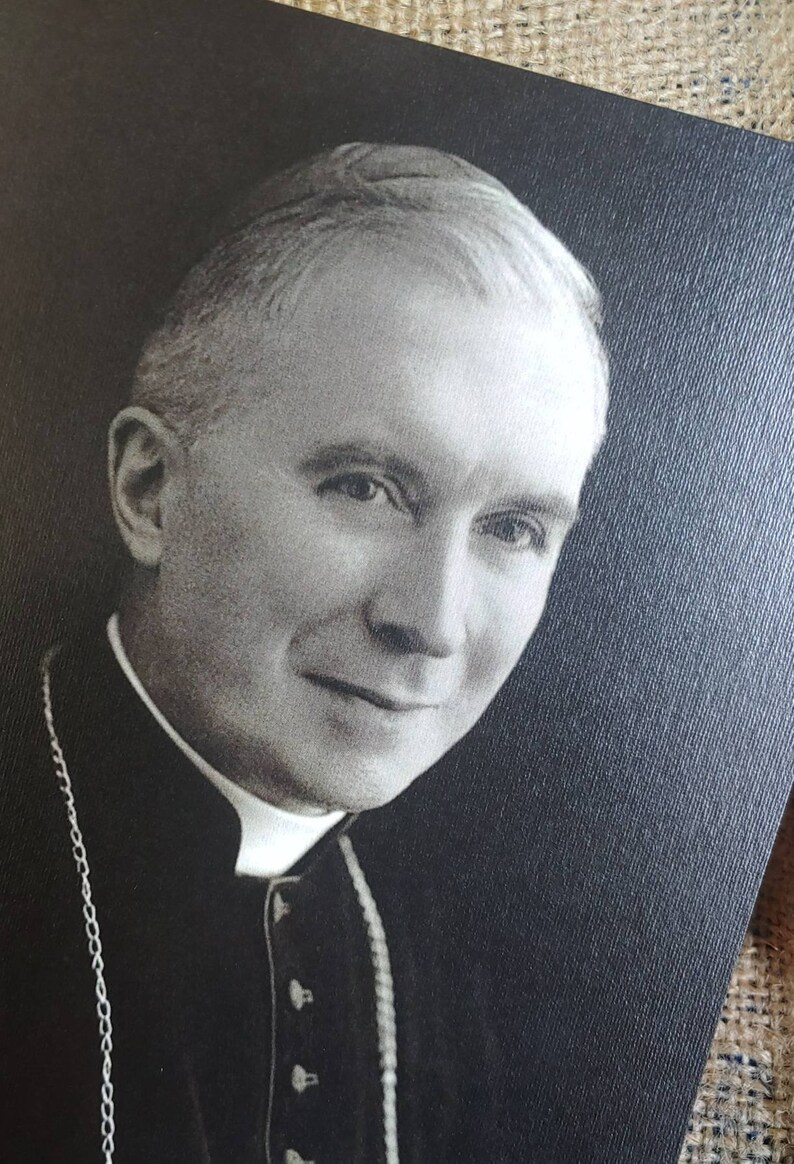 Marcel Lefebvre Catholic Art Print Unframed Etsy