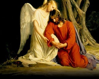 The Agony in the Garden Catholic Art PRINTABLE DOWNLOAD
