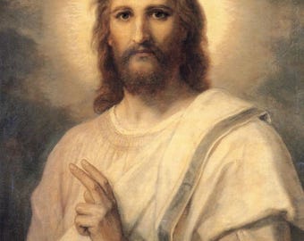 Jesus Christ - The Holy Face of Jesus Catholic Art PRINTABLE DOWNLOAD