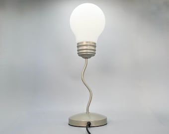 Vintage table in the shape of a light bulb, pop art style, Germany 1990s